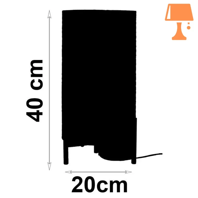 Lampe de Chevet Cannage