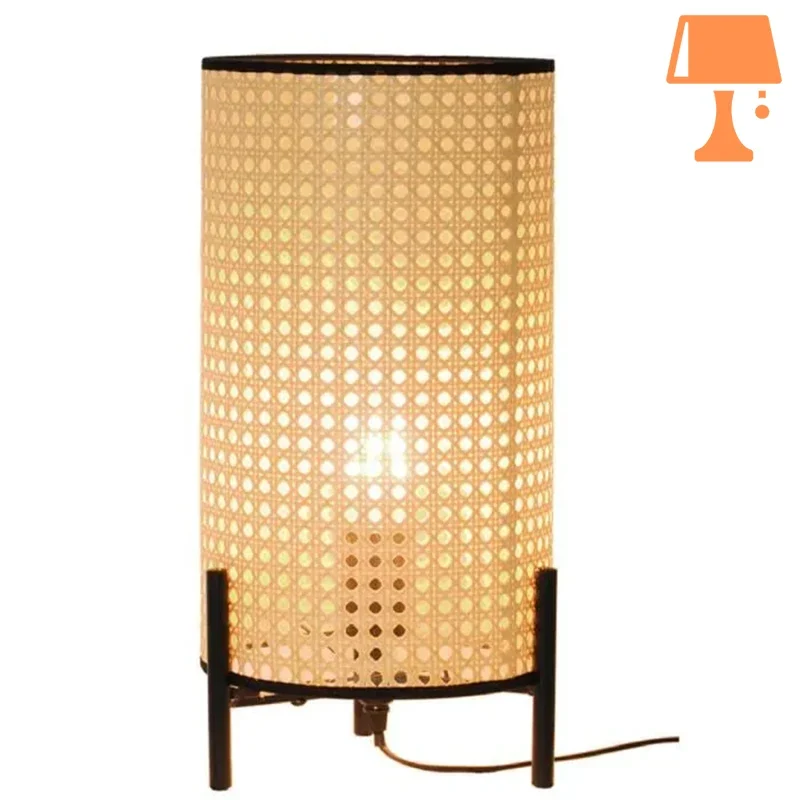 Lampe de Chevet Cannage
