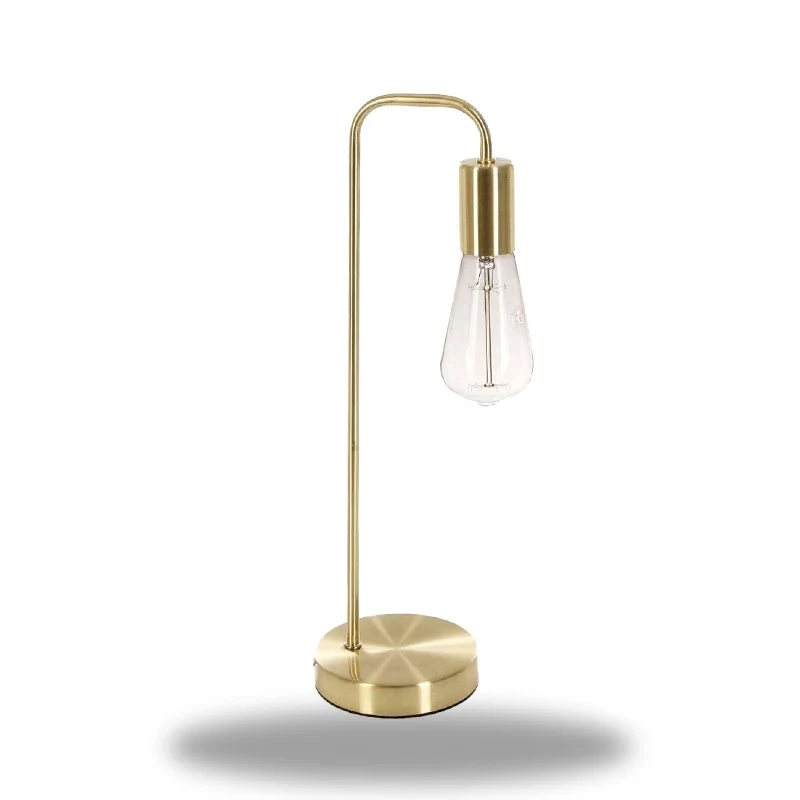 Lampe de Chevet Laiton Doré