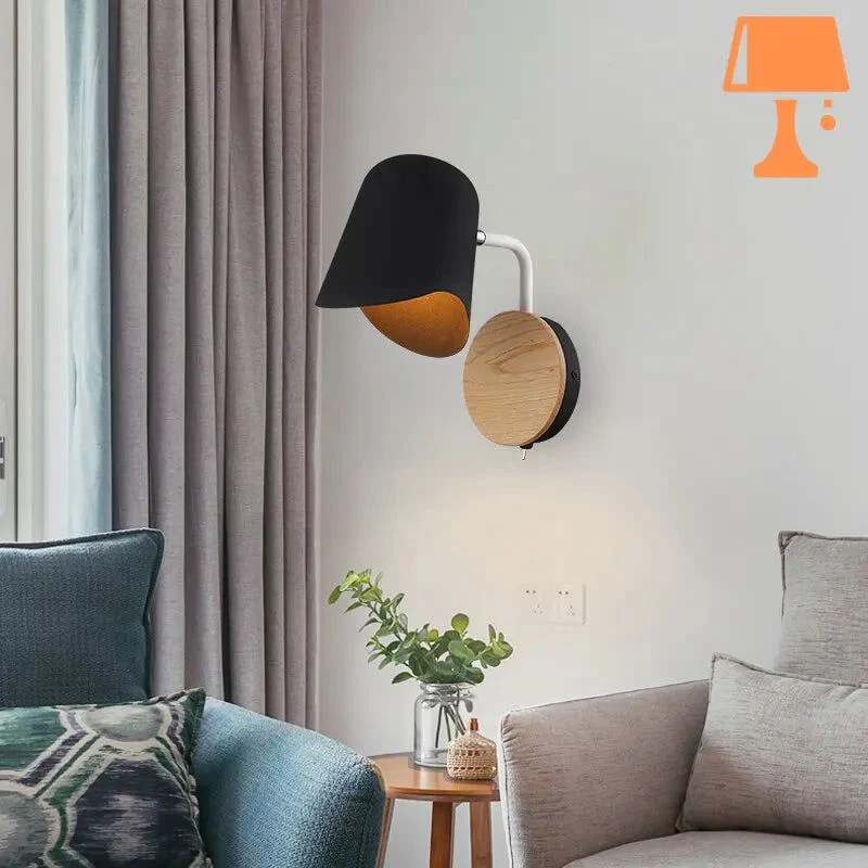 Lampe de Chevet Murale Potence