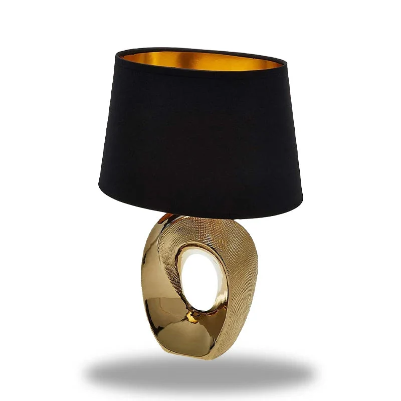 Lampe de Chevet Or et Noir