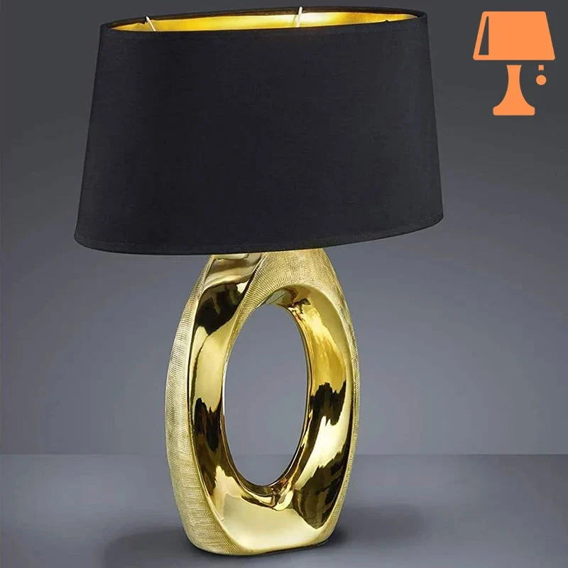 Lampe de Chevet Or et Noir