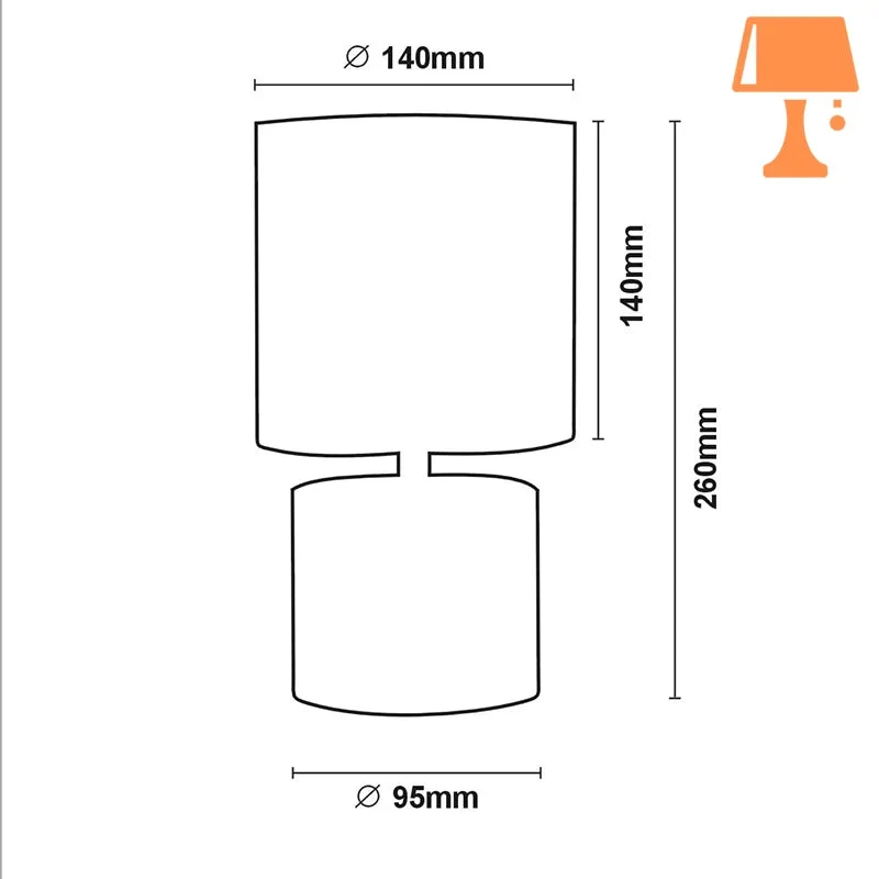 Lampe de Chevet Parme