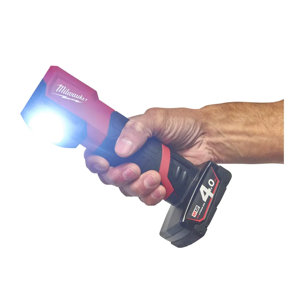 Lampe de contrôle de couleur Milwaukee Batterie M12 CML-401 12 V 4 Ah