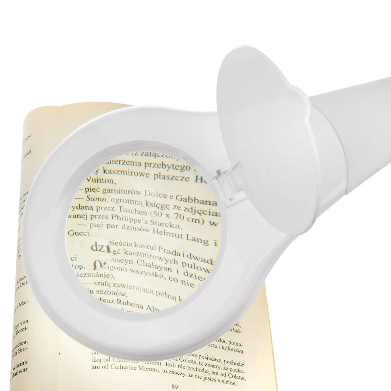 Lampe cosmétique LED 7W avec loupe sur pied BC-8239F