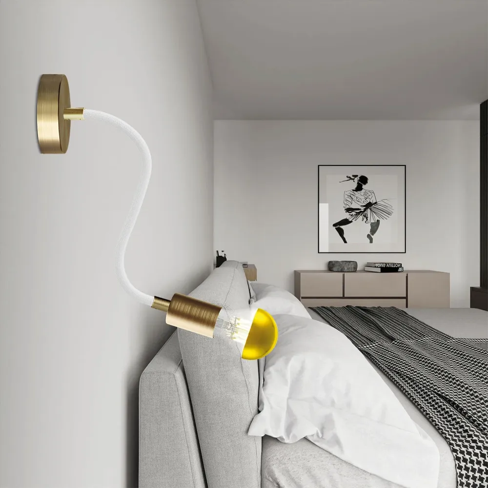 Lampe Flex 30 avec ampoule Goccia - Bronze satiné