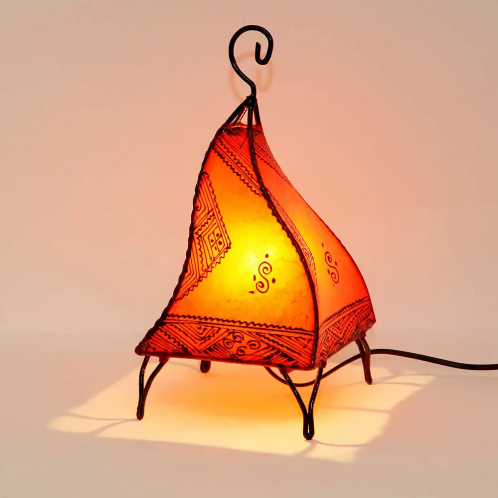Lampe au henné Fatuta Orange