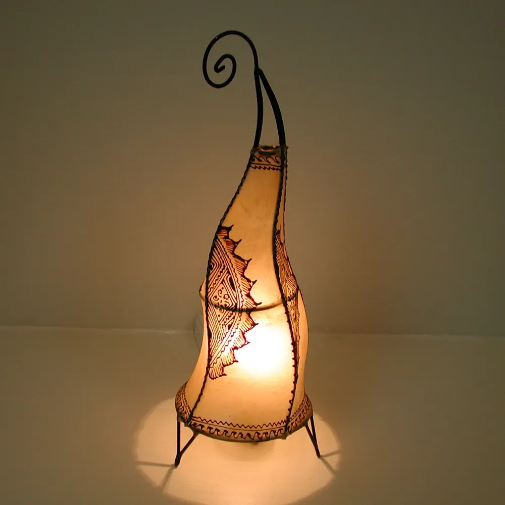 Lampe à henné Hissan H60 blanche
