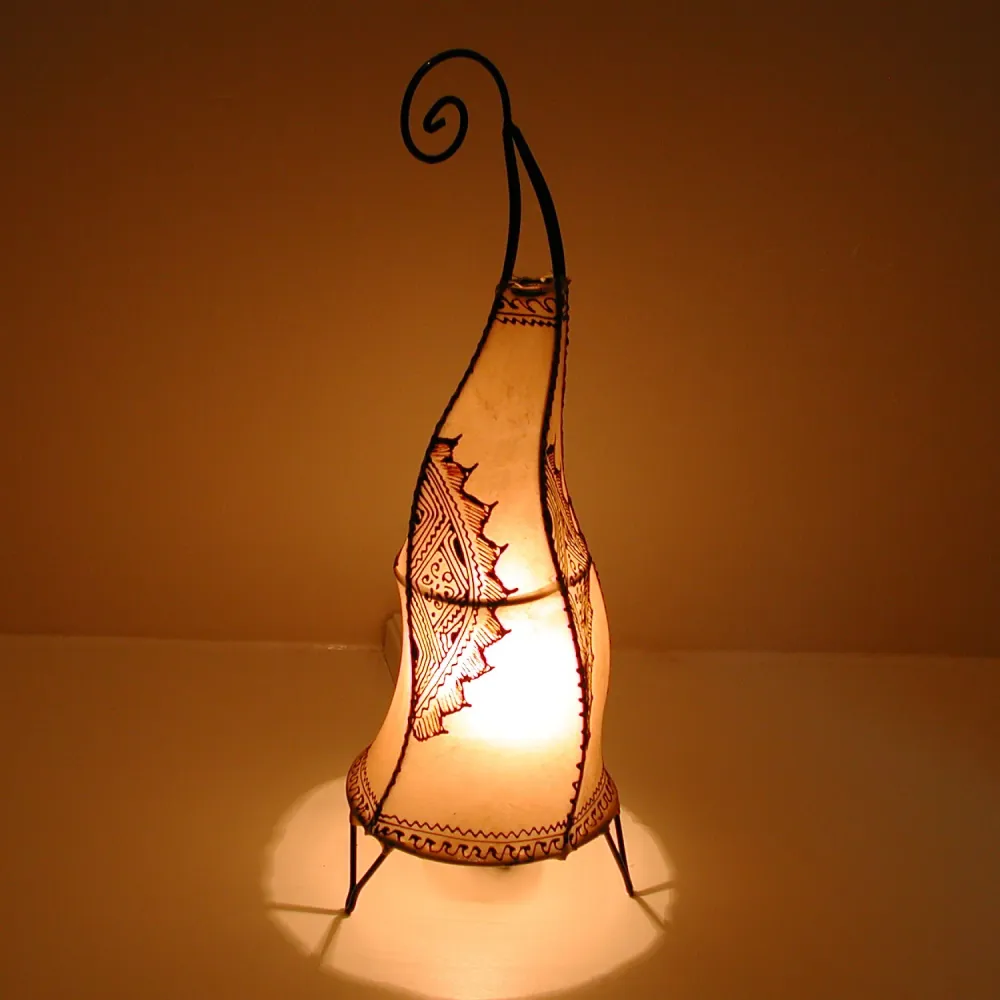Lampe à henné Hissan H60 blanche