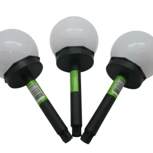 Lampe de jardin solaire boule