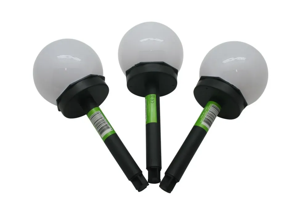 Lampe de jardin solaire boule