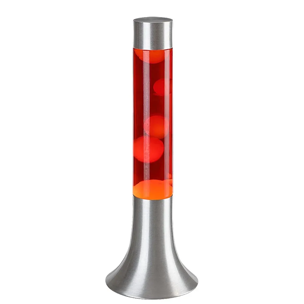 Lampe à lave Rabalux LED, 25W, 3000 K, rouge, Poppilol