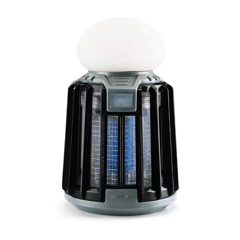 Lampe électrique anti-moustique USB rechargeable Mode lumière de nuit Choc électrique anti-moustique Lampe anti-moustique