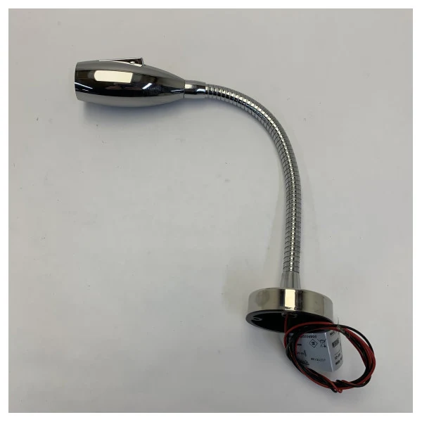 Lampe de lecture LED Chrome Quick Maya 1P réglable 12/24V