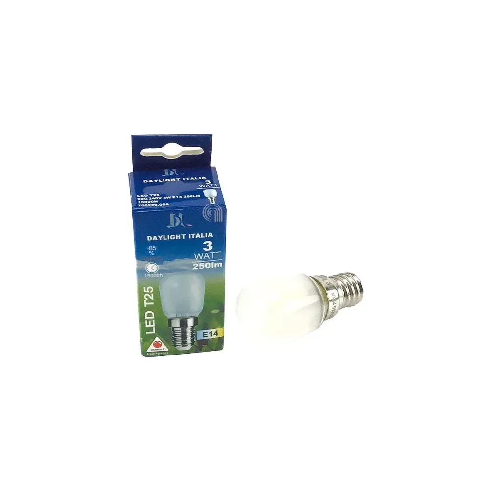 Lampe LED 3W lumière blanche pour réfrigérateur Daylight-Italia