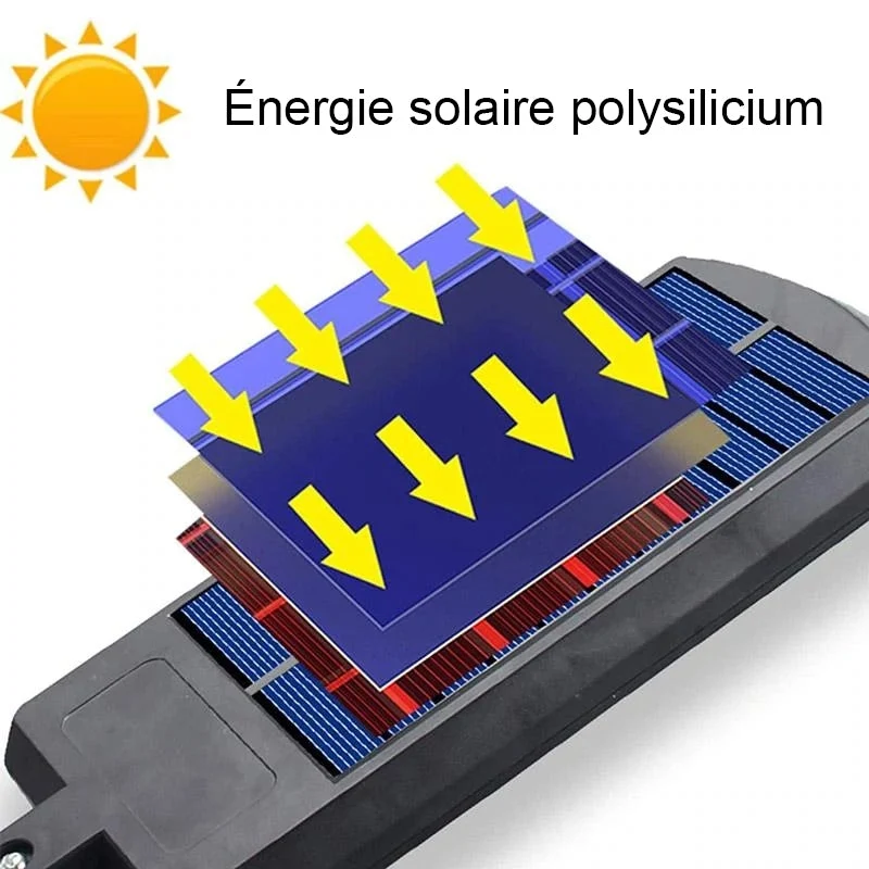 Lampe LED Solaire Extérieure