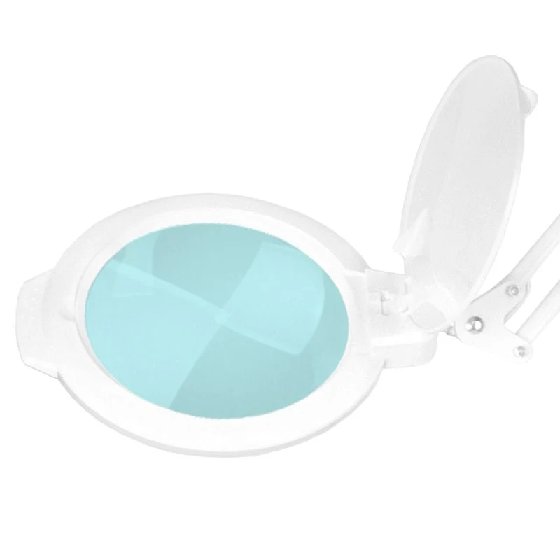 Lampe loupe à LED blanche Moonlight 8012/5 pour table