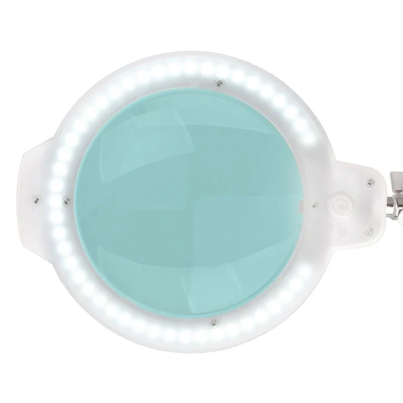 Lampe loupe à LED blanche Moonlight 8012/5 pour table