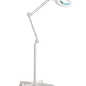 Lampe loupe professionnelle sur pied