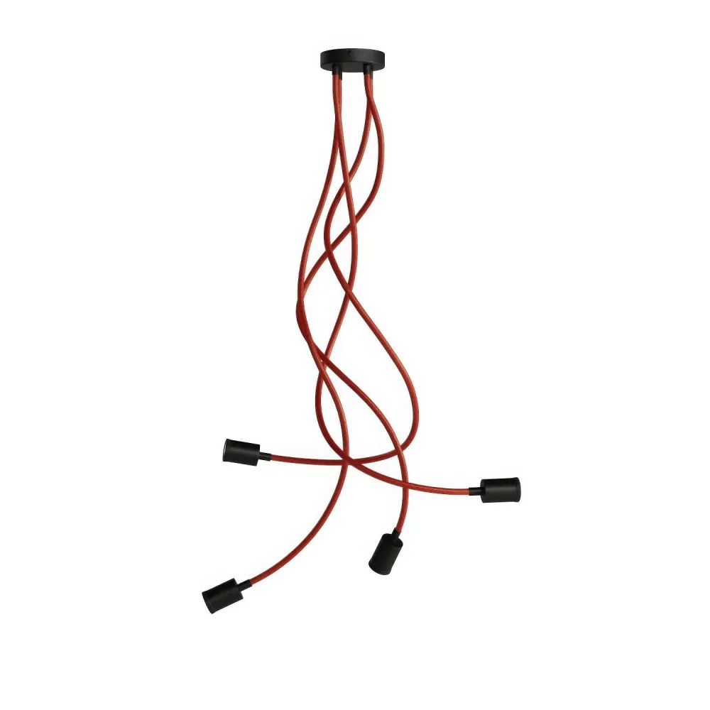 Lampe Mini Spot SPOTLIGHT GU1d0 Flex 90 de plafond - Noir
