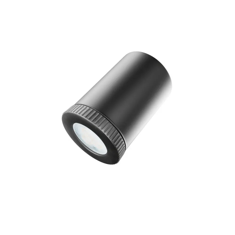 Lampe Mini Spot SPOTLIGHT GU1d0 Flex 90 de plafond - Noir