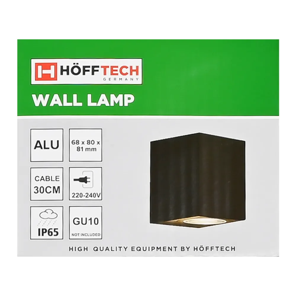 Lampe murale carré IP65