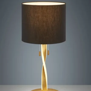 Lampe Nandor noir/or 575310379