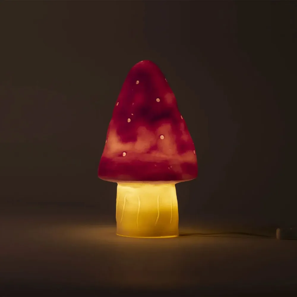 Lampe Petit Champignon - Vintage Rose
