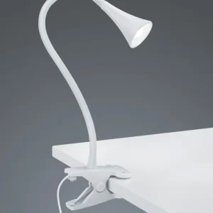 Lampe pince Viper blanche Trio R22398101 R22398101