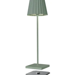 Lampe plissée - Vert
