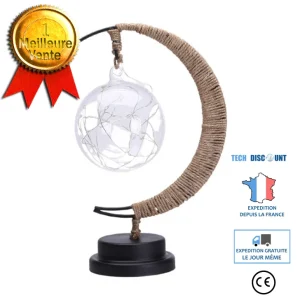 TD® LAMPE POSER Mixte - Type de batterie LED lampe décorative petite lampe de table cadeau