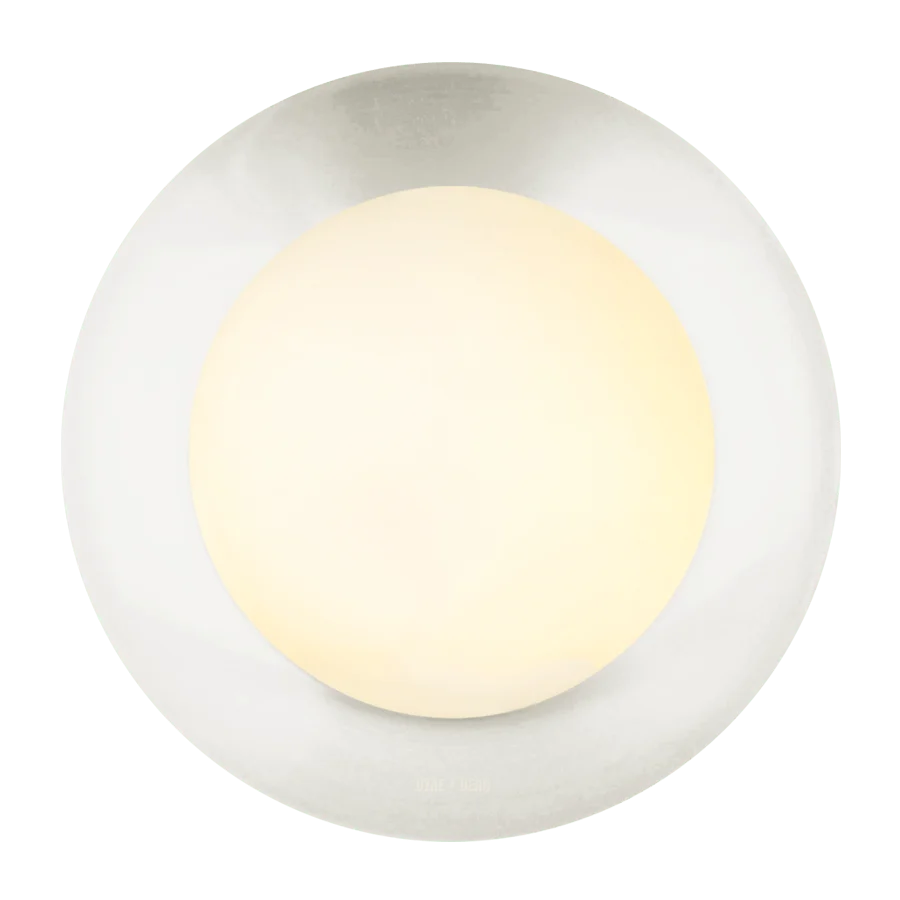 LAMPE RÉFLECTEUR GLOBE NICKEL 390mm