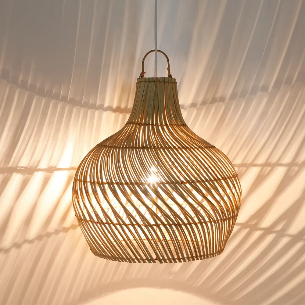 Lampe en rotin Mamuju