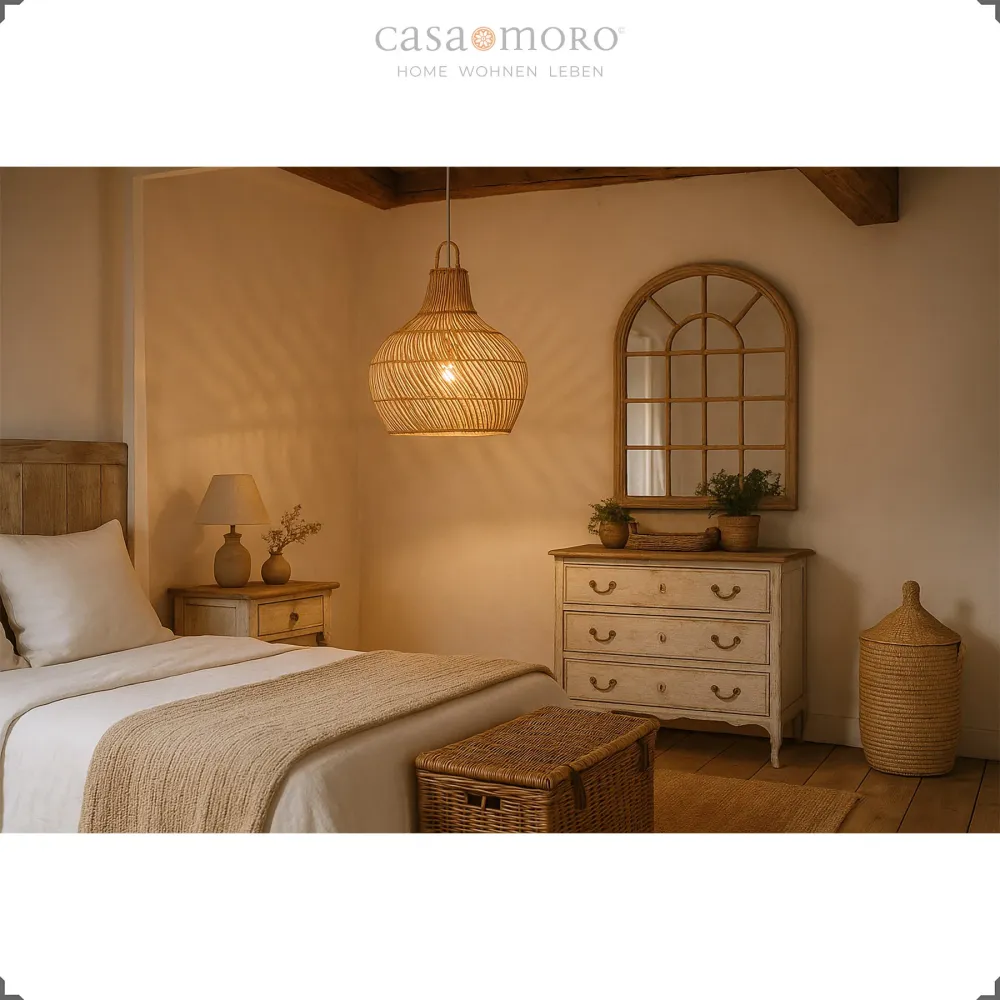Lampe en rotin Mamuju
