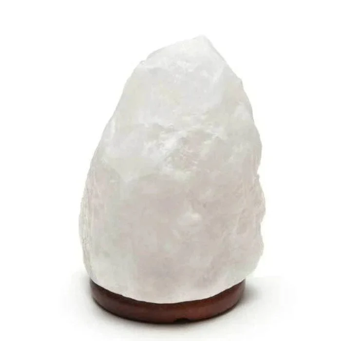 Lampe de sel électrique USB 1 lb blanc