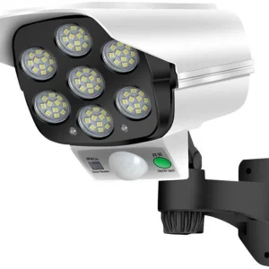 Lampe Solaire en Forme de Caméra