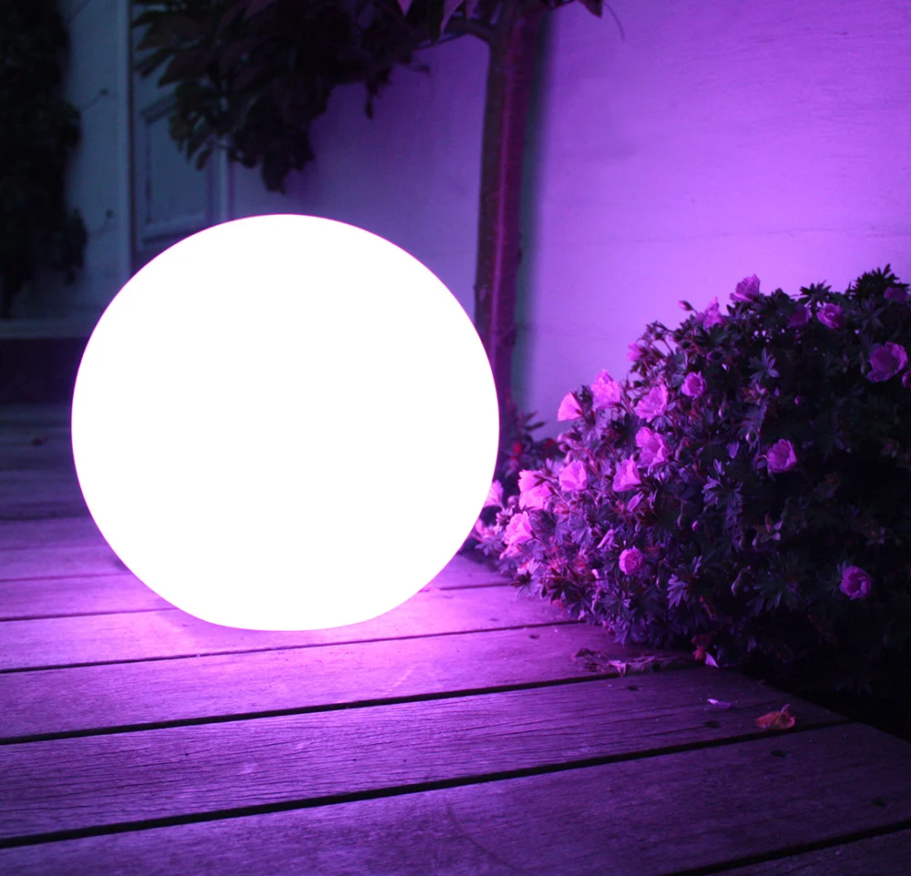 Lampe solaire LED extérieure sur pied colorée 30x30x63cm GB167
