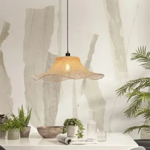 Lampe Suspendue Ibiza S 50x15 NAT de Good & Mojo
