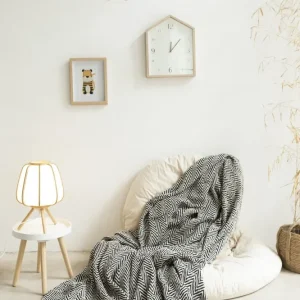 Lampe à suspension en bambou naturel · Déco ·