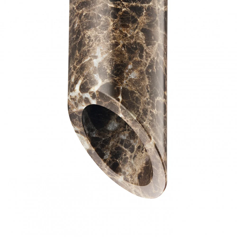 Lampe À Suspension "Marble Art Charcoal" GU10 Sans Ampoule