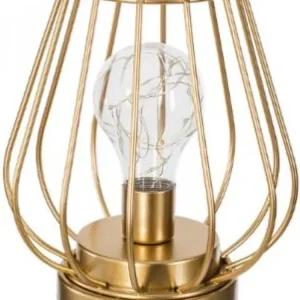 Lampe de table - Or - V 1.5 - 17 x 17 x 15,5 cm