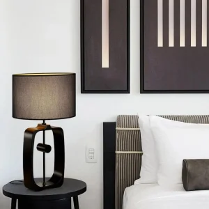 lampe de table abat-jour