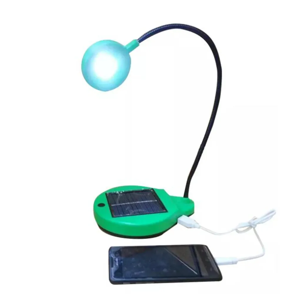 TD® Lampe de table pliante à charge solaire Charge USB étude de protection des yeux et veilleuse de bureau de travail