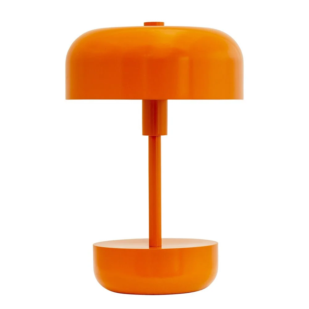 Lampe de table rechargeable LED orange Haipot
