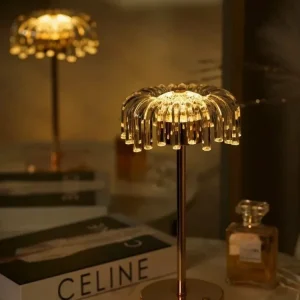 Lampe de Table Sans Fil Rechargeable Chic, Tactile - AURÈLE