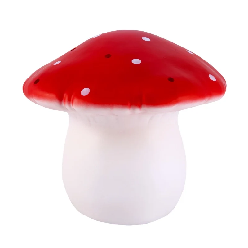 Lampe veilleuse champignon rouge LED grand modèle