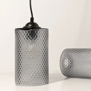 Lampe en verre au plomb taillé Hedy · Déco ·