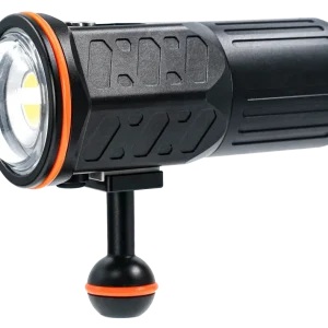 Lampe vidéo sous-marine professionnelle SL50, 5600 lumens et faisceau grand angle de 120 degrés