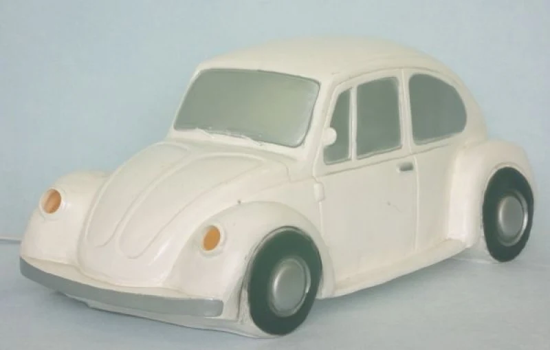 Lampe voiture blanche