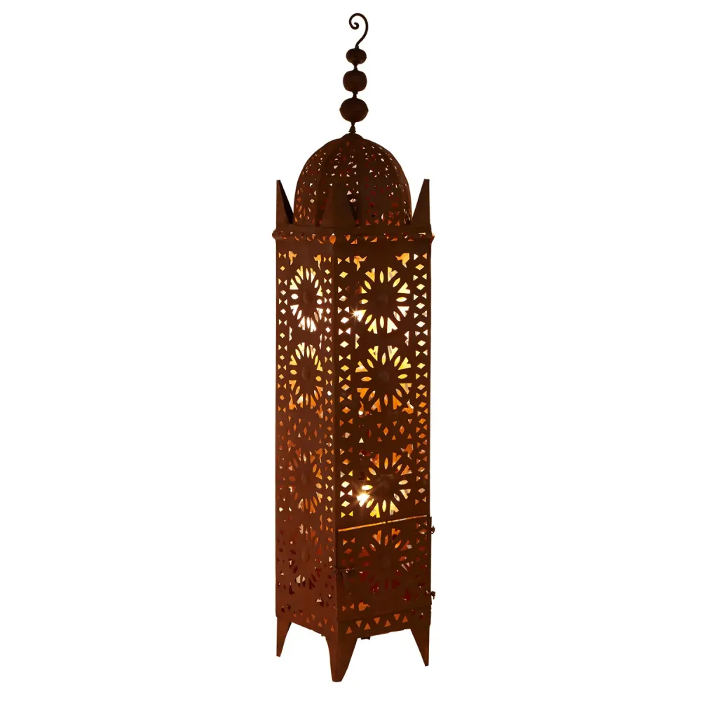Lanterne marocaine en fer Hilal H144
